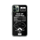 Chicago White Sox Greatest Plays iPhone Case: Walk-Off Grand Slam (2023)