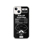 Chicago White Sox Greatest Plays iPhone Case: Walk-Off Grand Slam (2023)