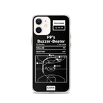 Boston Celtics Greatest Plays iPhone Case: PP's Buzzer-Beater (2024)