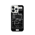 Boston Celtics Greatest Plays iPhone Case: PP's Buzzer-Beater (2024)