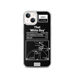 Dallas Mavericks Greatest Plays iPhone Case: That 'White Boy' (2020)