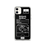 Edmonton Oilers Greatest Goals iPhone Case: McDavid, McWow!  (2024)