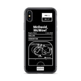 Edmonton Oilers Greatest Goals iPhone Case: McDavid, McWow!  (2024)