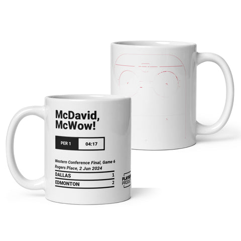 Edmonton Oilers Greatest Goals Mug: McDavid, McWow!  (2024)