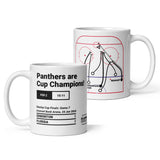 Florida Panthers Greatest Goals Mug: Panthers are Cup Champions! (2024)