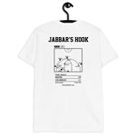 Los Angeles Lakers Greatest Plays T-shirt: Jabbar's hook (1985)