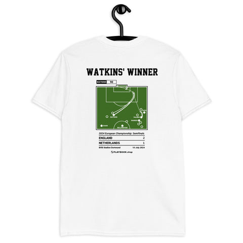 England National Team Greatest Goals T-shirt: Watkins' Winner (2024)