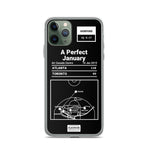 Greatest Hawks Plays iPhone Case: A Perfect January (2015)