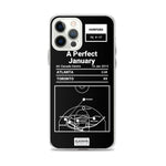 Greatest Hawks Plays iPhone Case: A Perfect January (2015)