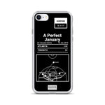 Greatest Hawks Plays iPhone Case: A Perfect January (2015)