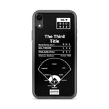 Greatest Orioles Plays iPhone Case: The Third Title (1983)