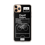 Greatest Blue Jackets Plays iPhone Case: Playoff Victory (2014)