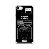 Greatest Blue Jackets Plays iPhone Case: Playoff Victory (2014)