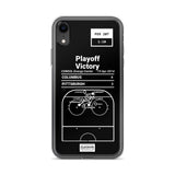 Greatest Blue Jackets Plays iPhone Case: Playoff Victory (2014)