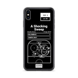 Greatest Blue Jackets Plays iPhone Case: A Shocking Sweep (2019)