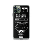 Greatest White Sox Plays iPhone Case: Podsednik's Walk-Off HR (2005)