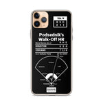 Greatest White Sox Plays iPhone Case: Podsednik's Walk-Off HR (2005)