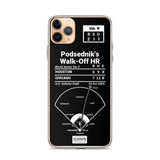 Greatest White Sox Plays iPhone Case: Podsednik's Walk-Off HR (2005)