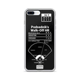 Greatest White Sox Plays iPhone Case: Podsednik's Walk-Off HR (2005)