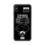 Greatest White Sox Plays iPhone Case: Podsednik's Walk-Off HR (2005)