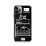 Greatest Bengals Plays iPhone Case: Dillon's Big Day (2000)