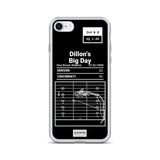 Greatest Bengals Plays iPhone Case: Dillon's Big Day (2000)