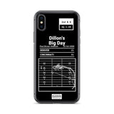 Greatest Bengals Plays iPhone Case: Dillon's Big Day (2000)