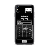 Greatest Bengals Plays iPhone Case: Dillon's Big Day (2000)