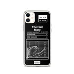 Greatest Browns Plays iPhone Case: The Hail Mary (1999)