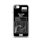 Greatest Browns Plays iPhone Case: The Hail Mary (1999)