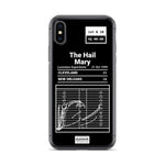 Greatest Browns Plays iPhone Case: The Hail Mary (1999)