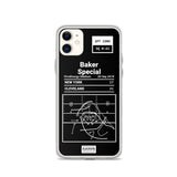 Greatest Browns Plays iPhone Case: Baker Special (2018)