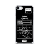 Greatest Browns Plays iPhone Case: Baker Special (2018)