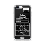 Greatest Browns Plays iPhone Case: Baker Special (2018)