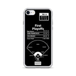 Greatest Rockies Plays iPhone Case: First Playoffs (1995)