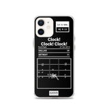 Greatest Lions Plays iPhone Case: &quot;Clock! Clock! Clock!&quot; (2013)