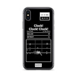 Greatest Lions Plays iPhone Case: &quot;Clock! Clock! Clock!&quot; (2013)