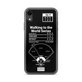 Greatest Tigers Plays iPhone Case: Walking to the World Series (2006)