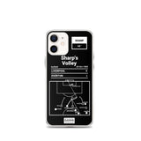 Greatest Everton Plays iPhone Case: Sharp's Volley (1984)