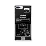 Greatest Everton Plays iPhone Case: Sharp's Volley (1984)