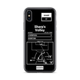 Greatest Everton Plays iPhone Case: Sharp's Volley (1984)