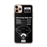 Greatest Astros Plays iPhone Case: 18th Inning Walk-Off (2005)