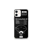 Greatest Astros Plays iPhone Case: 18th Inning Walk-Off (2005)