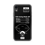 Greatest Astros Plays iPhone Case: 18th Inning Walk-Off (2005)