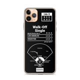 Greatest Astros Plays iPhone Case: Walk-Off Single (2017)