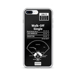 Greatest Astros Plays iPhone Case: Walk-Off Single (2017)