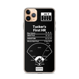 Greatest Astros Plays iPhone Case: Tucker's First HR (2019)