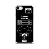 Greatest Astros Plays iPhone Case: Tucker's First HR (2019)