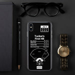 Greatest Astros Plays iPhone Case: Tucker's First HR (2019)