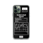 Greatest Jaguars Plays iPhone Case: Underrated Upset (1997)